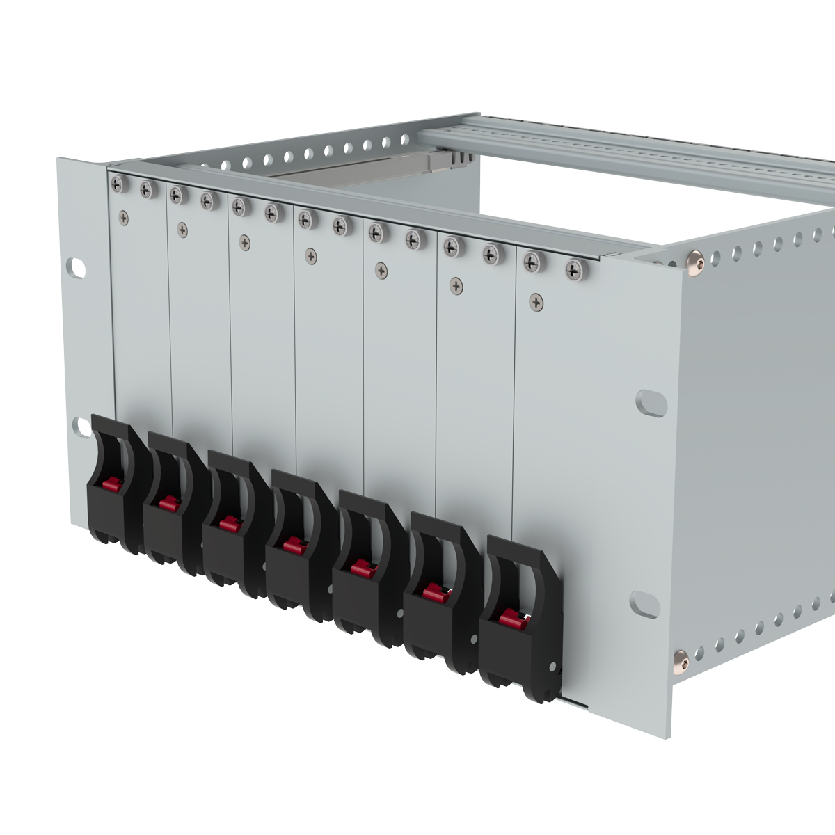 Лицевая панель 6U6HP под инжектор-экстрактор тип V-2/V-W низ