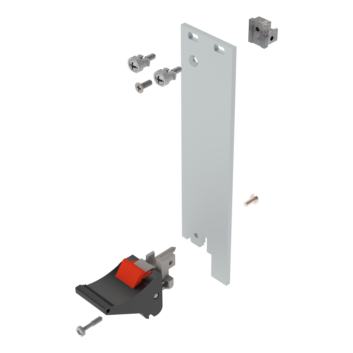 Лицевая панель 6U5HP под инжектор-экстрактор тип V-2/V-W низ