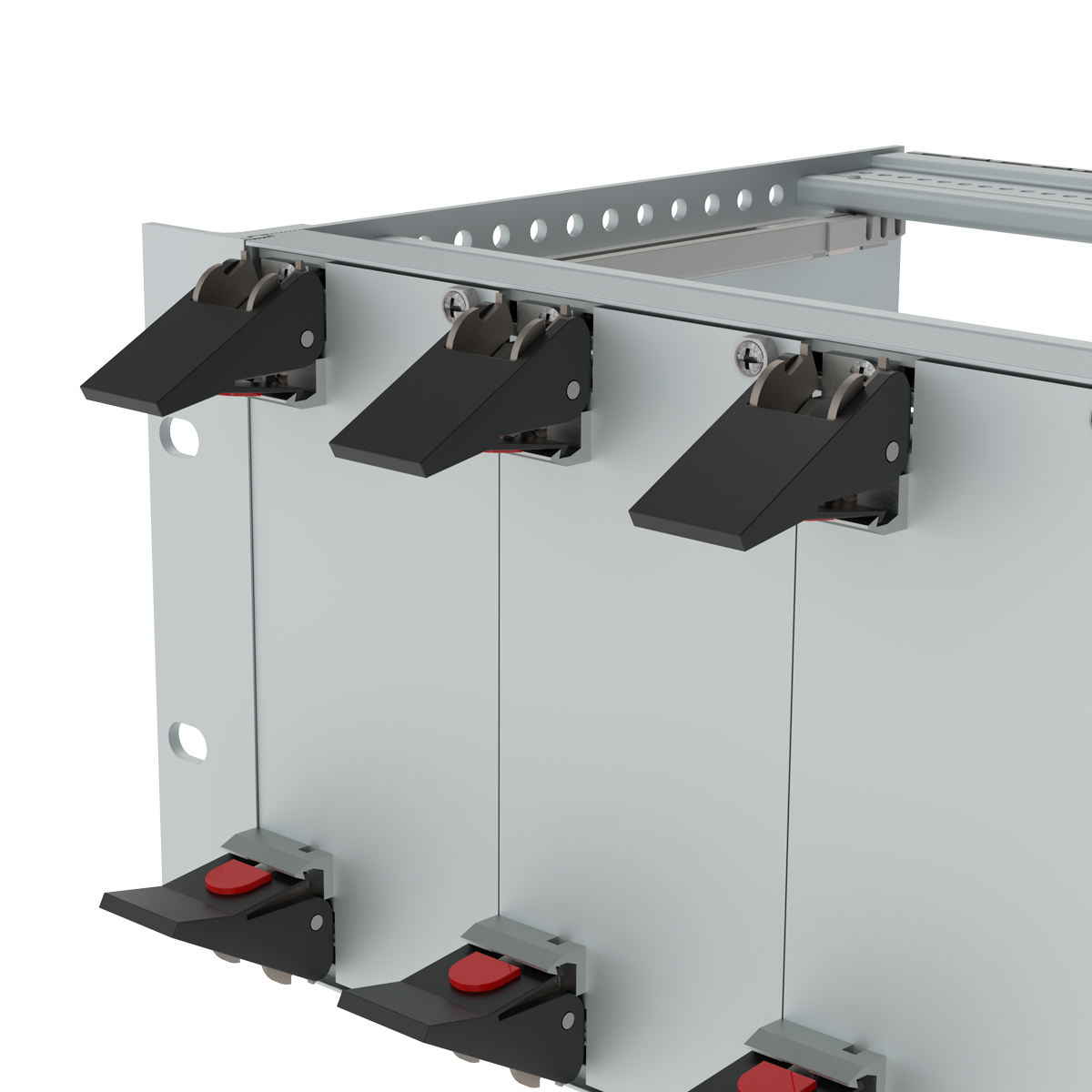 Лицевая панель 6U7HP под инжектор-экстрактор тип V-1 верх/низ