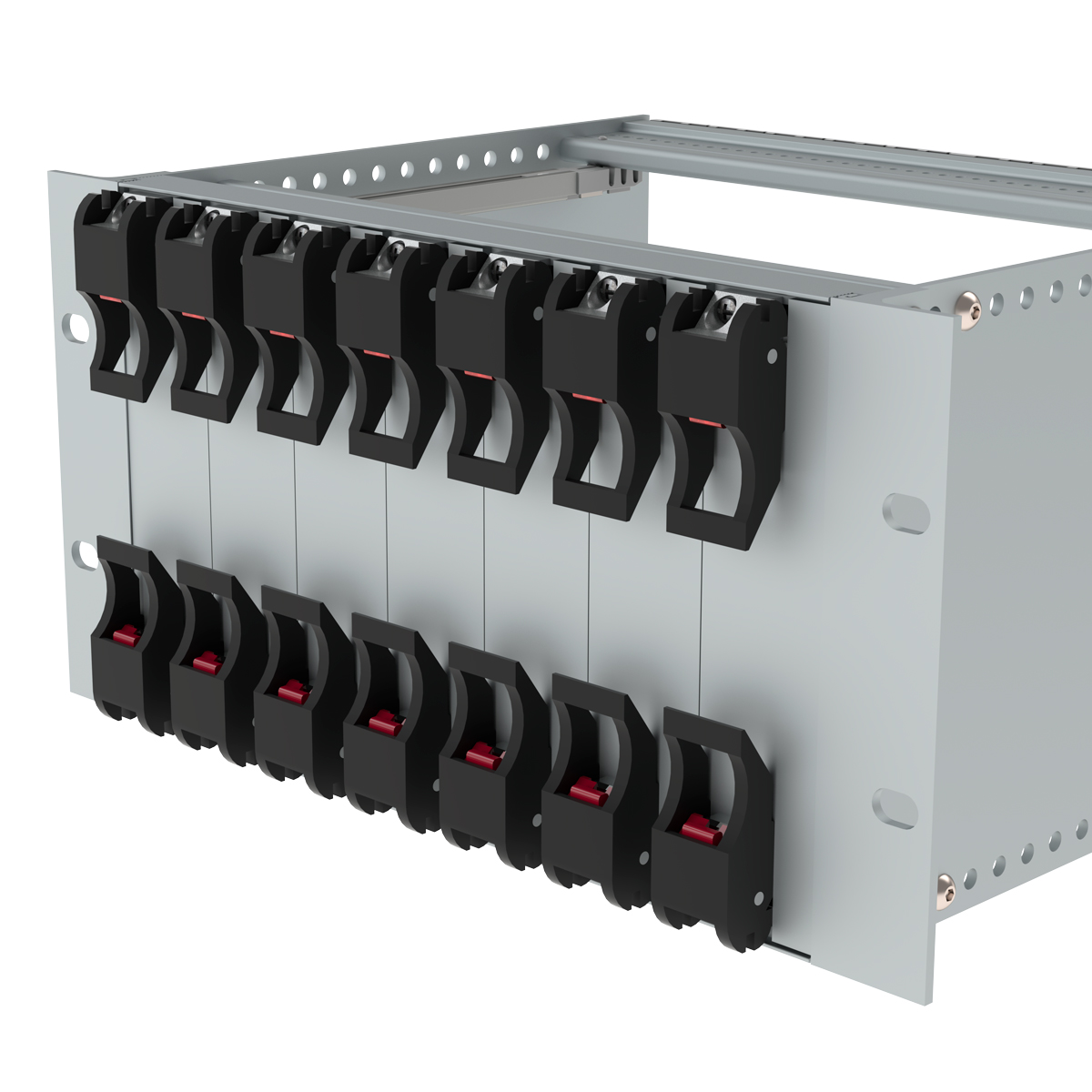 Лицевая панель 3U5HP под инжектор-экстрактор тип V-2/V-W верх/низ