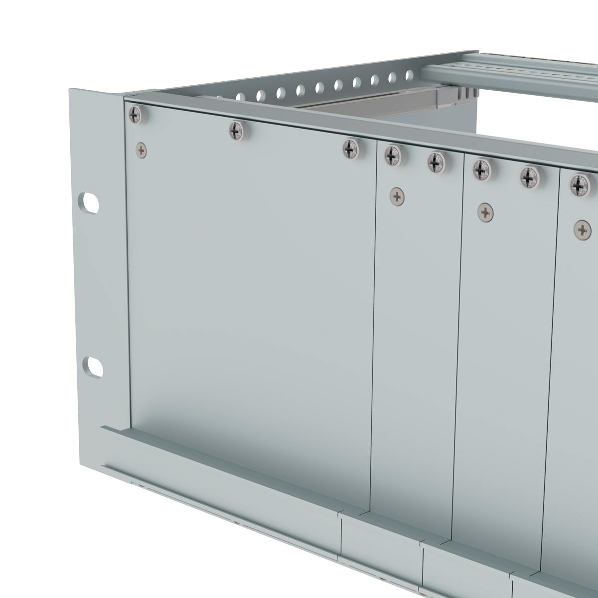 Лицевая панель 4U42HP под ручку трапециевидную/г-образную