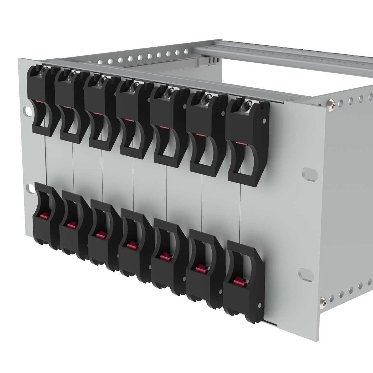 Лицевая панель U-образная 6U6HP под инжектор-экстрактор тип V-2/V-W верх/низ