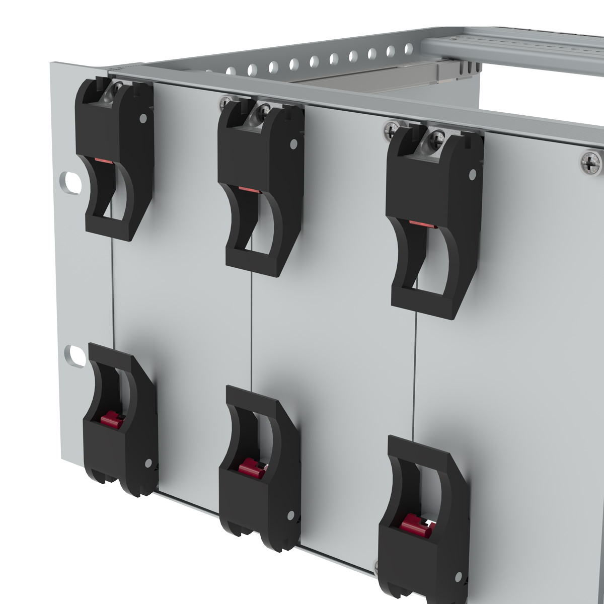 Лицевая панель U-образная 6U10HP под инжектор-экстрактор тип V-2/V-W верх/низ