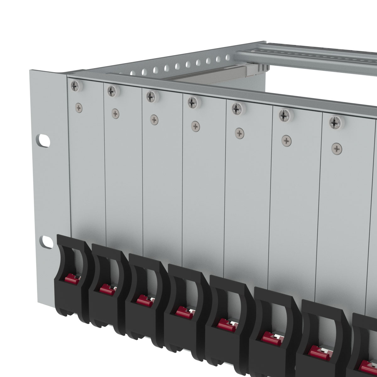 Лицевая панель U-образная 6U5HP под инжектор-экстрактор тип V-2/V-W низ