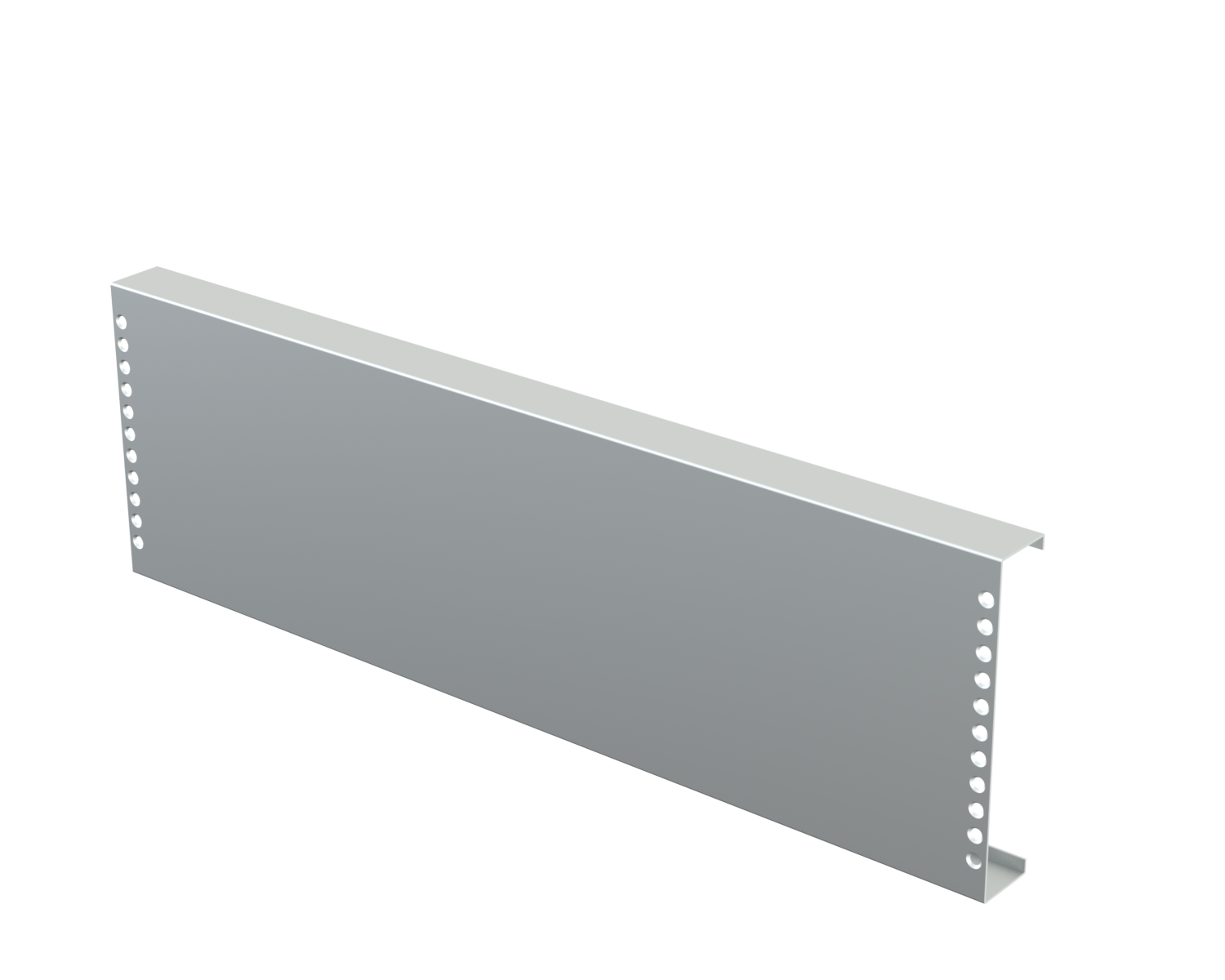 Задняя панель неперфорированная 3U84HP RXB