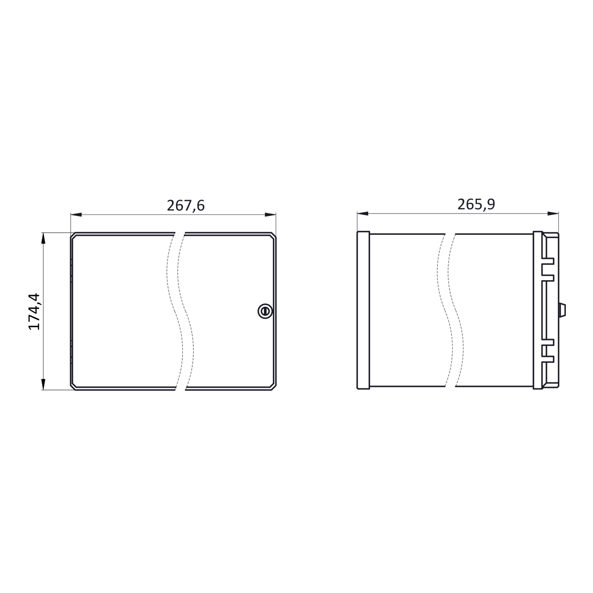 Защищённый блочный каркас 3U42HP160