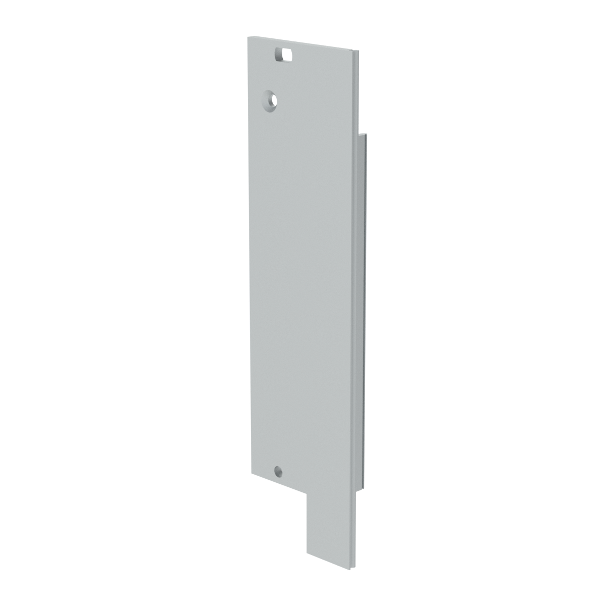 Лицевая панель U-образная 6U7HP под ручку-экстрактор тип 3 низ
