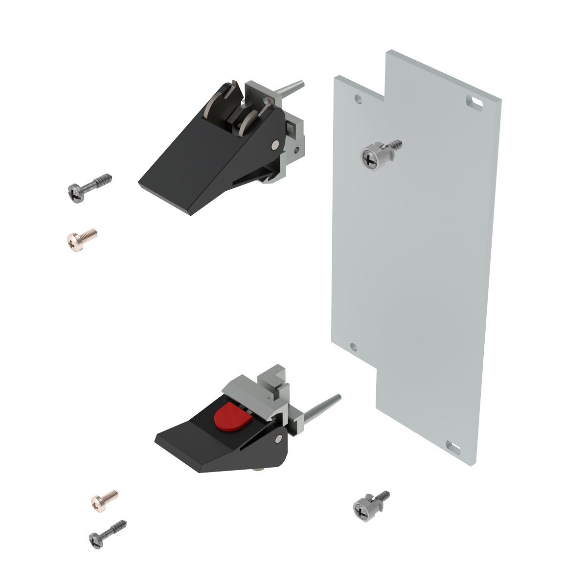 Лицевая панель 4U10HP под инжектор-экстрактор тип V-1 верх/низ