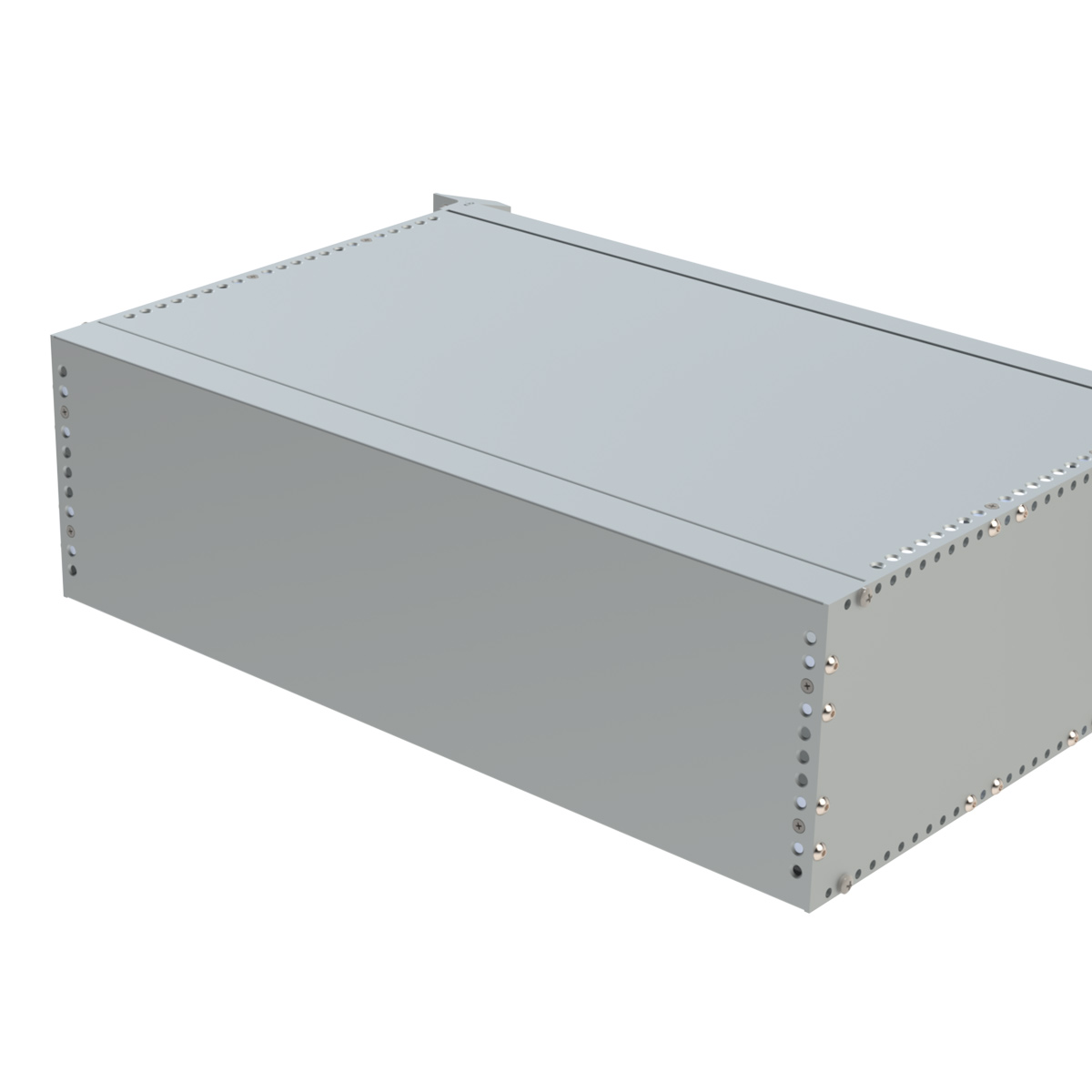 Задняя панель неперфорированная 6U84HP RXA