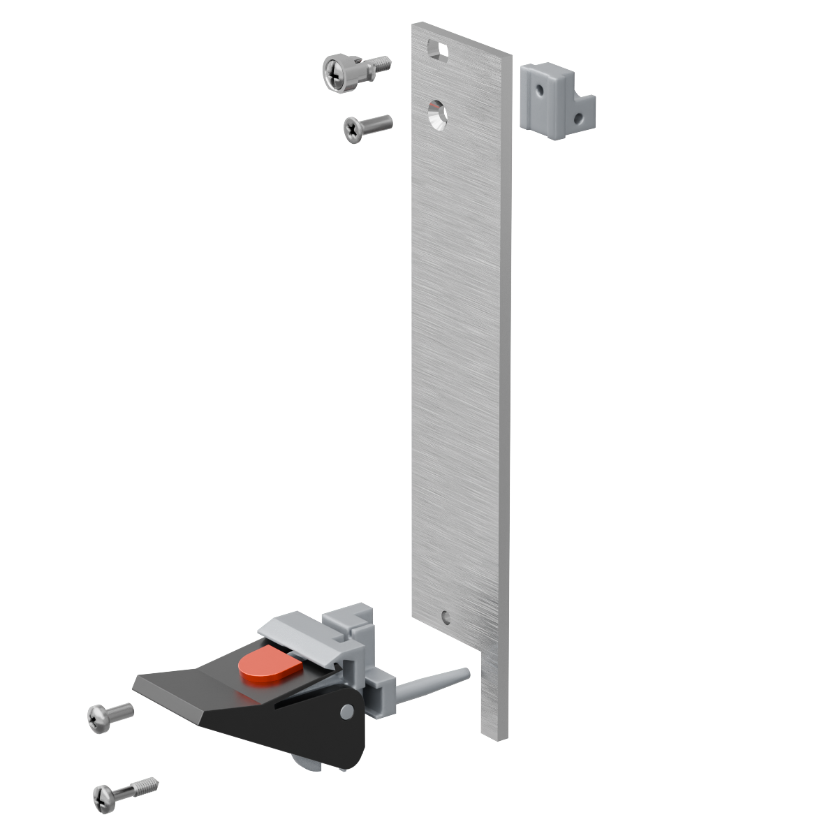 Лицевая панель 3U5HP под инжектор-экстрактор тип V-1 низ