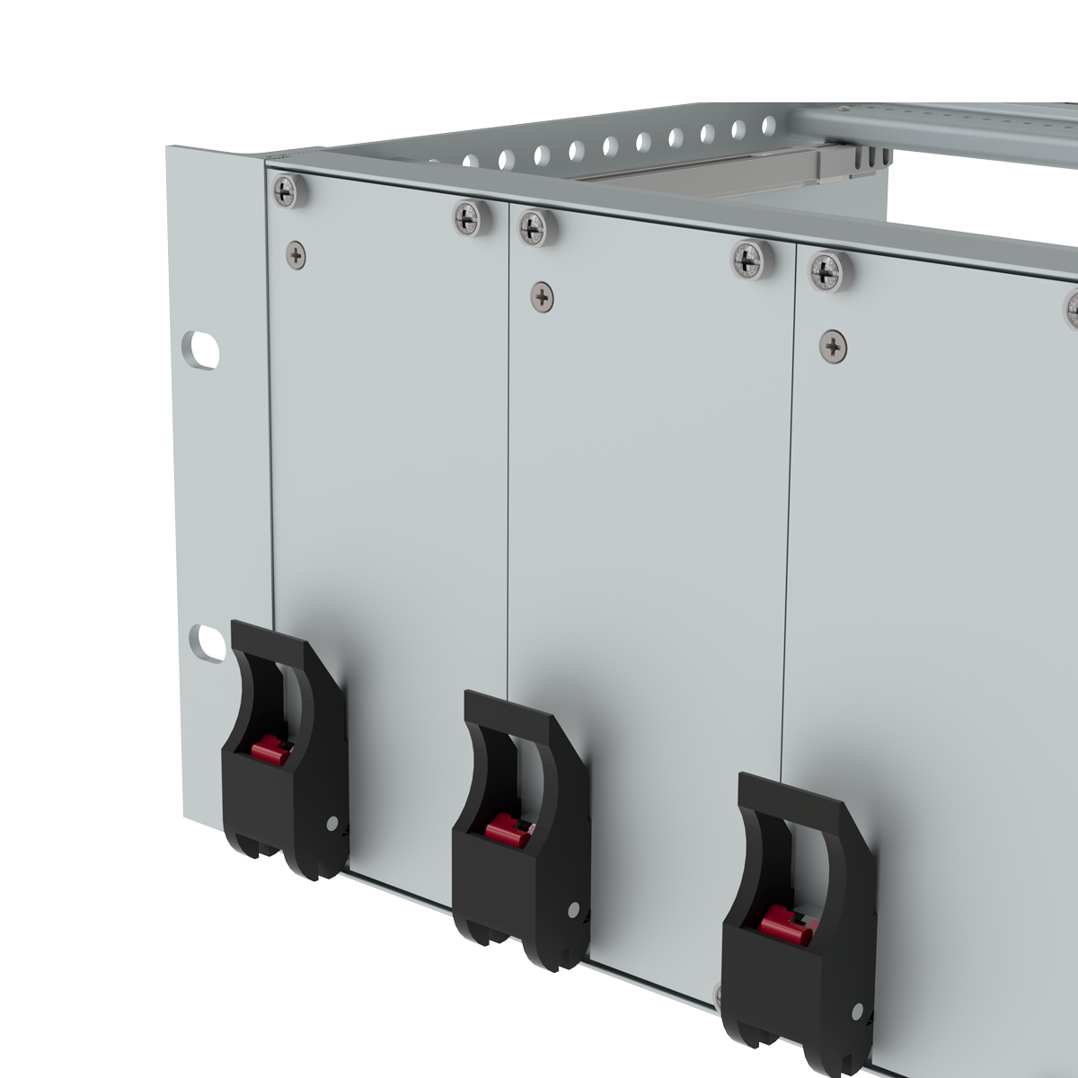 Лицевая панель 3U7HP под инжектор-экстрактор тип V-2/V-W низ