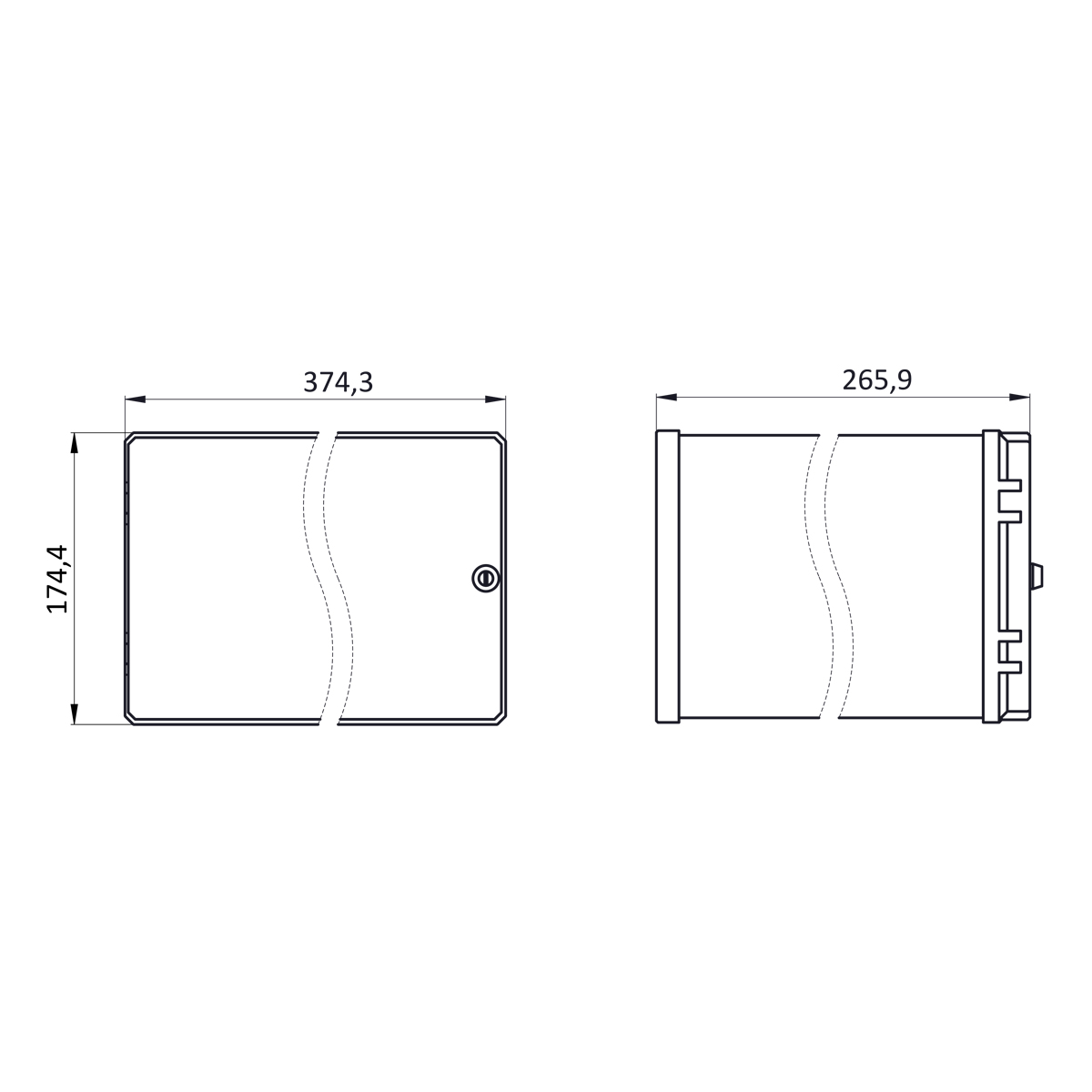 Защищённый блочный каркас 3U63HP160