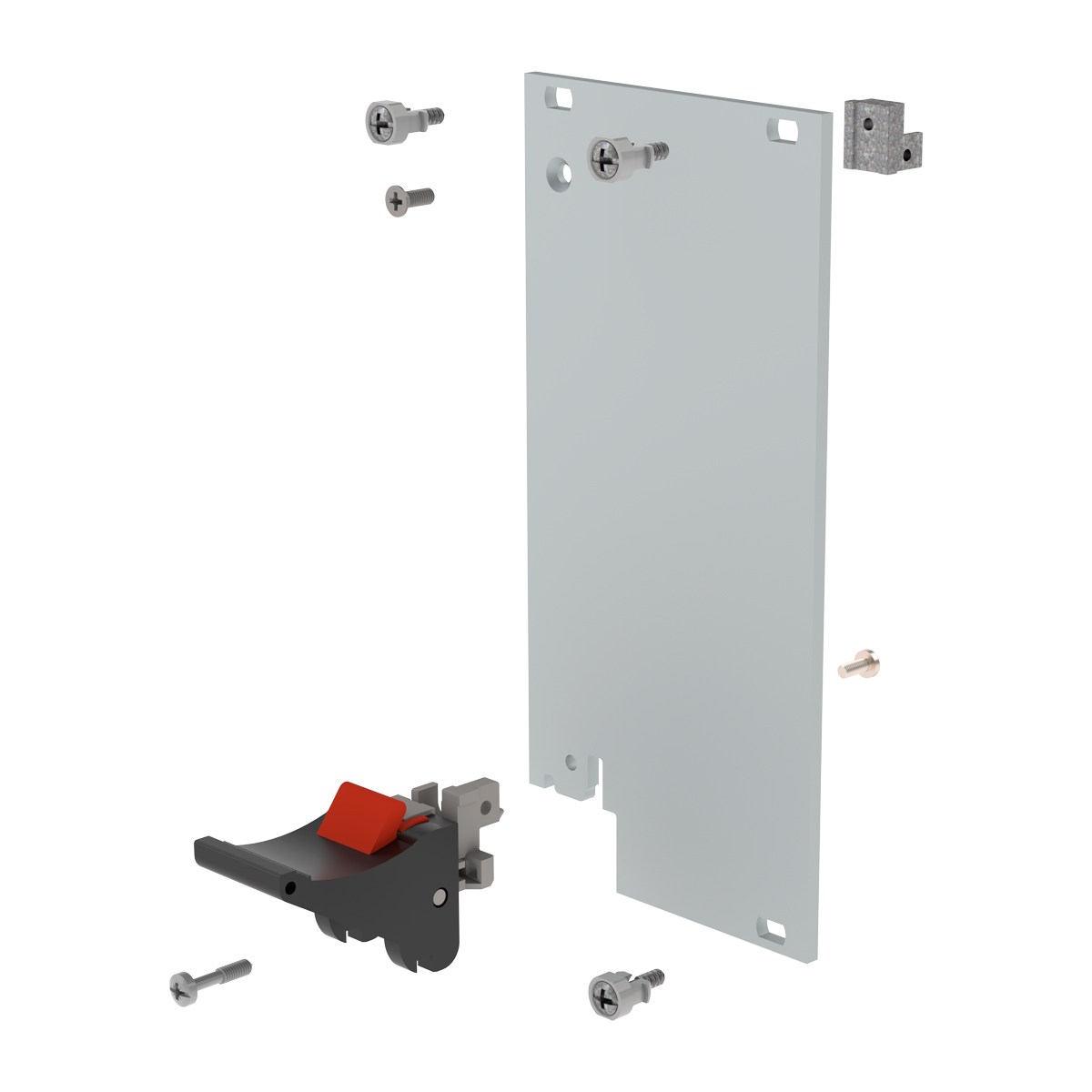 Лицевая панель 6U8HP под инжектор-экстрактор тип V-2/V-W низ