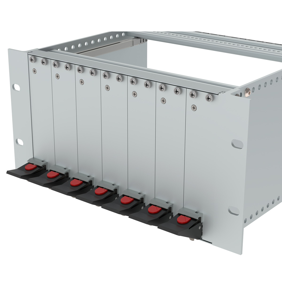 Лицевая панель 6U6HP под инжектор-экстрактор тип V-1 низ