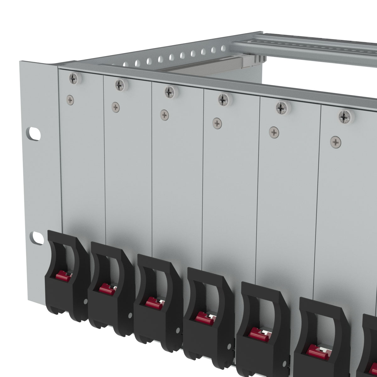 Лицевая панель U-образная 6U6HP под инжектор-экстрактор тип V-2/V-W низ