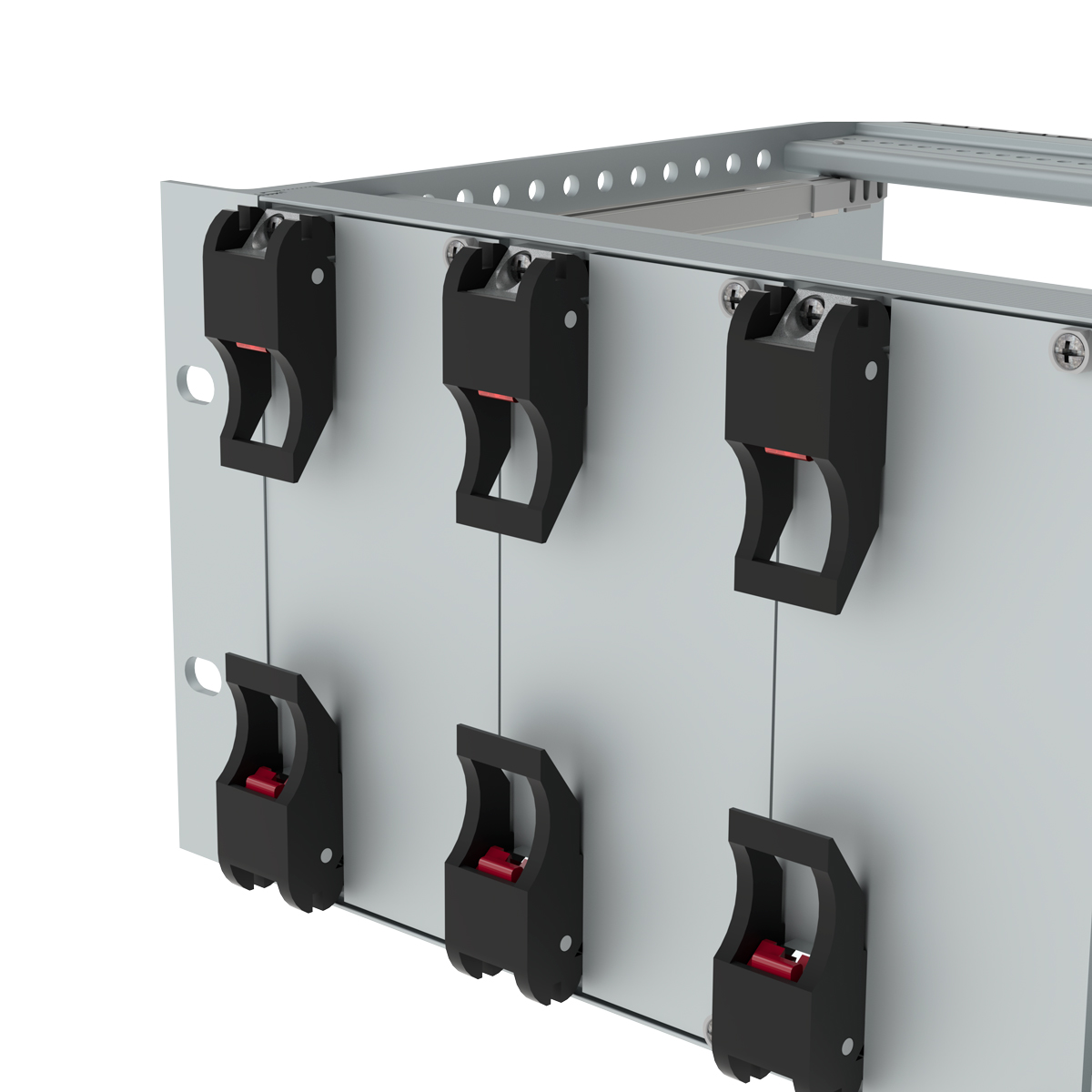 Лицевая панель 3U7HP под инжектор-экстрактор тип V-2/V-W верх/низ