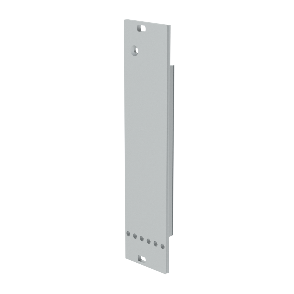 Лицевая панель U-образная 6U7HP под ручку трапециевидную/г-образную