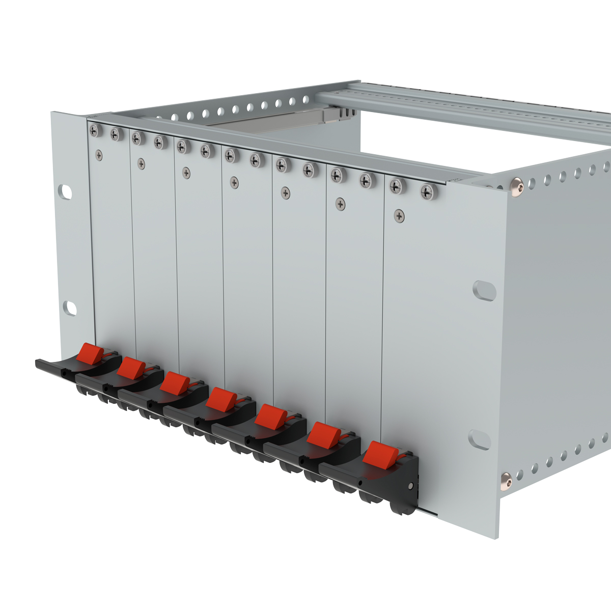 Лицевая панель 4U6HP под инжектор-экстрактор тип V-2/V-W низ