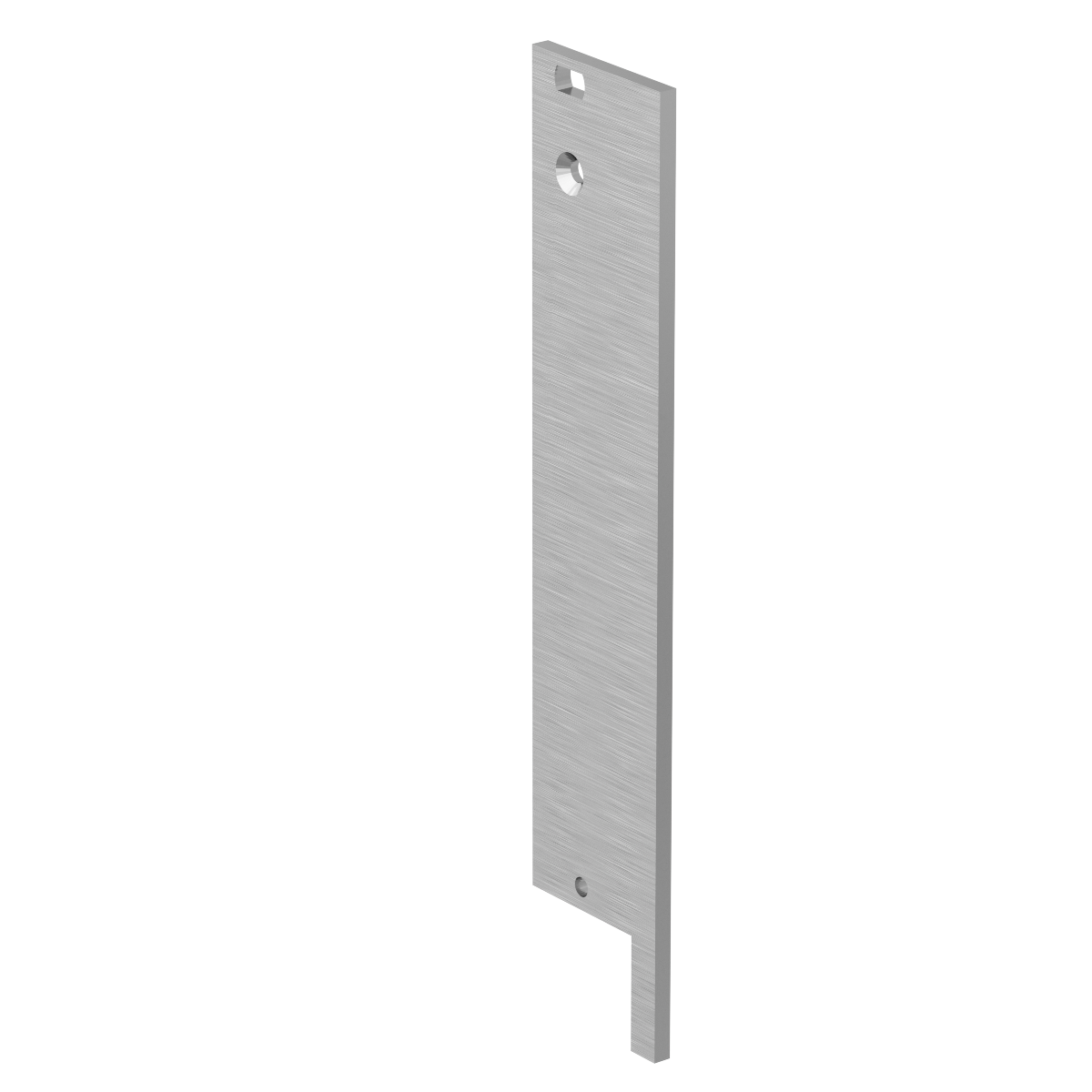 Лицевая панель 3U5HP под инжектор-экстрактор тип V-1 низ