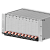 Лицевая панель 3U5HP под инжектор-экстрактор тип V-2/V-W низ