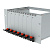 Лицевая панель 6U6HP под инжектор-экстрактор тип V-2/V-W низ